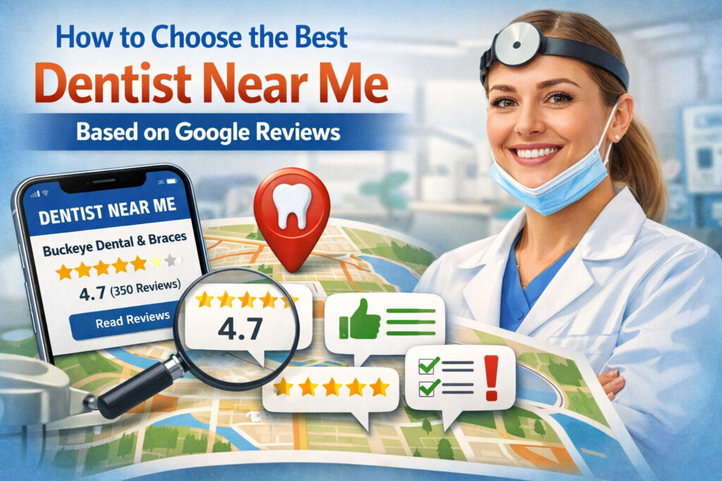 How to Choose the Best Dentist Near Me Based on Google Reviews